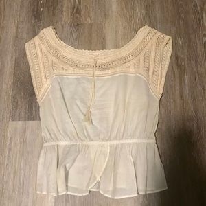 Anthropologie Crop Top